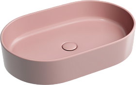 Раковина (умывальник) Ceramica Nova Element 60 розовая накладная (чаша на столешницу) CN6048MP