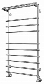 Полотенцесушитель нерж Terminus Ватра лесенка 32/18 - П10 6-3-1 996х560 м/о 500 нижн. подкл. с полочкой водяной 4670030723970 Водяной