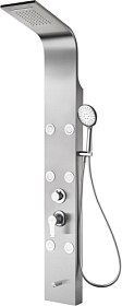 Душевая панель Aquanet Galaxy Matt AP40-02 00237437 металлический серый