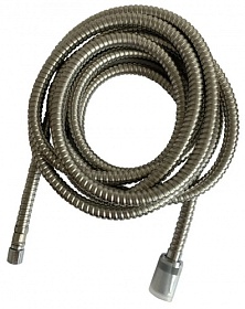 Шланг для душа 200 см 1/2"-F(М12) Lemark LE8051S нерж. сталь для лейки смесителя на борт ванны хром