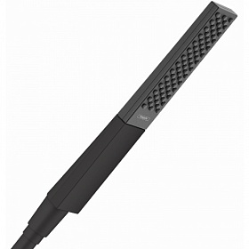 Лейка для душа Hansgrohe Rainfinity 1-реж. d100 мм 26866670 чёрная прямоугольная