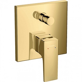 Смеситель для ванны/душа (короткий излив) (внешняя часть) Hansgrohe Metropol 32545990 золото латунь