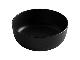 Раковина (умывальник) Ceramica Nova Element 35 чёрная накладная (чаша на столешницу) CN6073MB