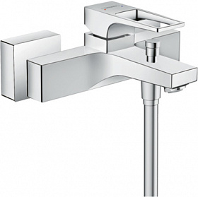 Смеситель для ванны/душа (короткий излив) Hansgrohe Metropol ВМ 74540000 хром латунь