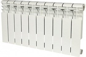 Радиатор биметалл Rommer Profi BM 350 10 секц. RBM-1210-035010