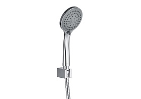 Душевая лейка с шлангом и держателем Aquatek Вега AQ2010CR хром