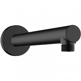 Кронштейн для лейки верхнего душа Hansgrohe Vernis Blend 27809670 длина 240 мм чёрный латунь
