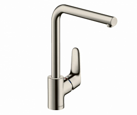 Смеситель для кухни (мойки) Hansgrohe Focus 31817800 сталь латунь