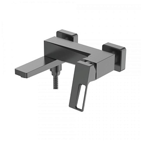 Смеситель для ванны/душа (короткий излив) Ledeme H92 L 3192D оружейная сталь латунь Водяной