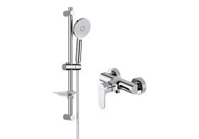 Смеситель для душа Aquatek Оберон AQ1232CR 2 в 1 хром латунь