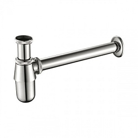 Сифон для раковины вып. 1 1/4" х 32 Ledeme хром круглый без выпуска L80