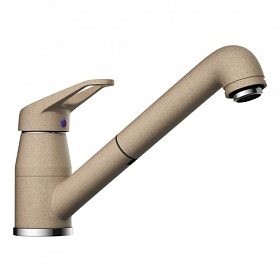 Смеситель для кухни (мойки) Omoikiri Tateyama-S CA 4994174 вытяжной излив карамель латунь