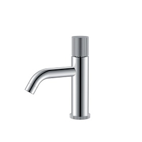 Смеситель для умывальника (раковины) Boheme Stick Chrome Linea 121-CRCR.3 хром латунь Водяной