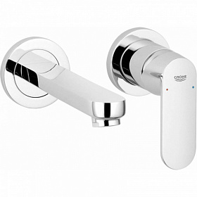 Смеситель для умывальника (раковины) (внешняя часть) Grohe Eurosmart Cosmopolitan S-size 19381000 хром латунь Водяной