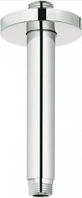 Кронштейн для лейки верхнего душа Grohe Rainshower 28724000 длина 142 мм хром метал. Водяной