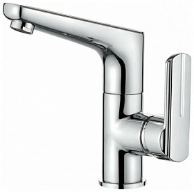 Смеситель для умывальника (раковины) Ledeme H66 L1066 хром латунь