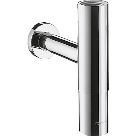 Сифон для раковины вып. 1 1/4" х 32 Hansgrohe Flowstar хром круглый без выпуска 52100000 Водяной