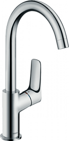 Смеситель для умывальника (раковины) Hansgrohe Logis 71130000 хром латунь