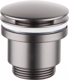 Донный клапан для умывальника Lemark LM8500GM графит