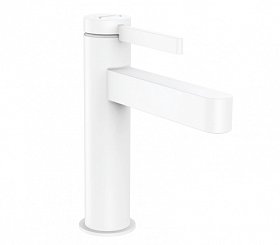 Смеситель для умывальника (раковины) Hansgrohe Finoris 76020700 белый латунь Водяной