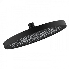 Лейка верхнего душа Iddis SpaHome SPA26BPi64 d260 мм 1 реж. чёрная круглая