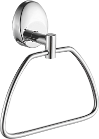 Полотенцедержатель кольцо Haiba HB16 HB1604-2 хром