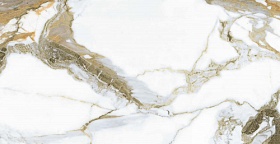 Плитка керамогранит 120х60 Azario Colombia White Gold бежевая Водяной