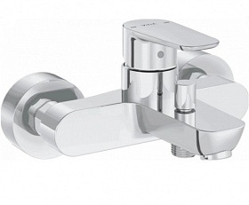 Смеситель для ванны/душа (короткий излив) Vitra Flow Soft A42946EXP хром латунь