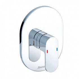 Смеситель для душа (внешняя часть) Ravak Chrome CR.066.00 X070057 хром латунь