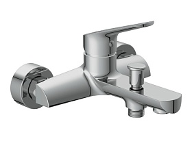 Смеситель для ванны/душа (короткий излив) Cersanit Flavis 63035 хром латунь Водяной