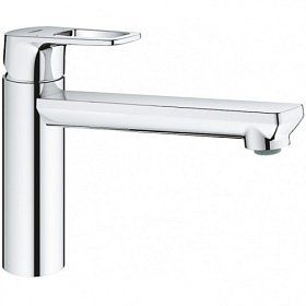 Смеситель для кухни (мойки) Grohe BauLoop 31706000 хром латунь