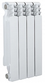 Радиатор алюминий Azario 500 4 секц. AL500/100/4