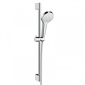 Душевая стойка с лейкой и шлангом Hansgrohe Croma Select S Multi 669 мм d110 мм круглая 3-х реж. 26560400 хром