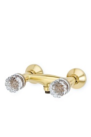 Смеситель для душа Boheme Crystal 314-CRST бронза латунь Водяной
