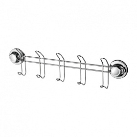 Крючок 5-ой на планке Ledeme 37 L3716-5 хром