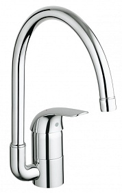 Смеситель для кухни (мойки) Grohe Euroeco 32752000 хром латунь
