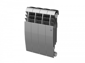 Радиатор биметалл Royal Thermo BiLiner Silver Satin 350 4 секц.