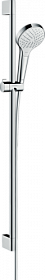 Душевая стойка с лейкой и шлангом Hansgrohe Croma Select S Vario Uni 959 мм d110 мм круглая 3-х реж. 26572400 хром