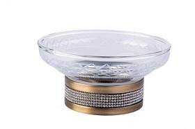 Мыльница Boheme Royal Cristal 10930-BR бронза Водяной