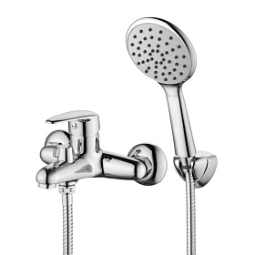 Смеситель для ванны/душа (короткий излив) Lemark Pramen LM3314C хром латунь