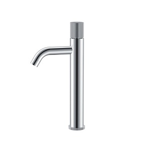 Смеситель для умывальника (раковины) Boheme Stick Chrome Linea 122-CRCR.3 хром латунь Водяной