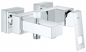 Смеситель для ванны/душа (короткий излив) Grohe Eurocube 23140000 хром латунь