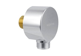 Шланговое подключение для душа Aquatek AQ2454CR латунь хром