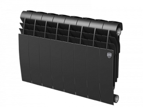Радиатор биметалл Royal Thermo BiLiner Noir Sable 350 8 секц.