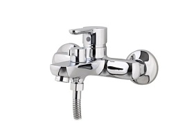 Смеситель для ванны/душа (короткий излив) Sanday SD70066 (SD70002) хром латунь
