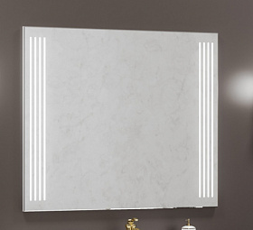 Зеркало Opadiris Оникс 100 белое LED подсветка Z0000004912 Водяной