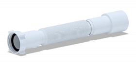 Гофра Ани 1 1/2"х40/50 К106 АНИ пласт с гайкой