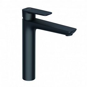 Смеситель для умывальника (раковины) Kludi Pure Style 402963975 чёрный латунь