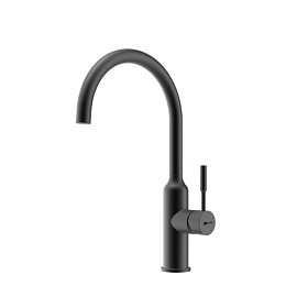Смеситель для кухни (мойки) Lemark Expert LM5079BL чёрный нерж. сталь