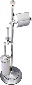 Стойка с аксессуарами Boheme Hermitage Chrome 10398 хром